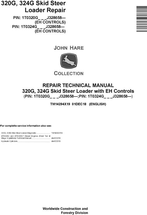 john deere 320g service manual